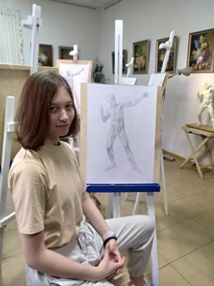 Курс Анатомическая модель
фигуры (рисунок), Художественная школа для взрослых и детей Джотто