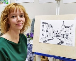 Художественная школа для взрослых и детей Джотто, летний интенсив (рисунок, масло, акварель, пастель, гуашь)